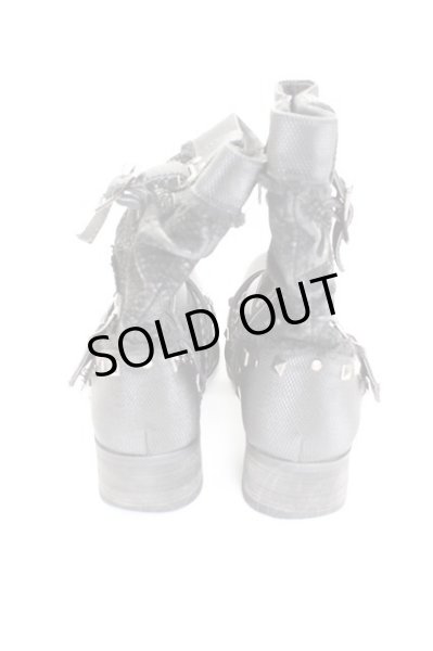 画像2: LOVEHUNTER / クロコスタッズベルトサイドジップアップブーツ 41(約26cm) ブラック T-25-09-11-048-LO-sho-YM-ZT (2)