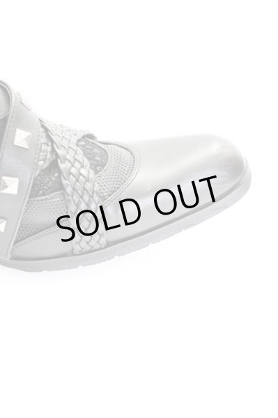 画像5: LOVEHUNTER / クロコスタッズベルトサイドジップアップブーツ 41(約26cm) ブラック T-25-09-11-048-LO-sho-YM-ZT (5)