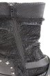画像6: LOVEHUNTER / クロコスタッズベルトサイドジップアップブーツ 41(約26cm) ブラック T-25-09-11-048-LO-sho-YM-ZT (6)