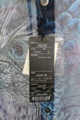 画像7: CIVARIZE / 透けシフォンピーコックロングシャツ 46 ブルー T-25-09-11-008-CI-sh-YM-ZT