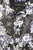 画像3: CIVARIZE / Cunningレース切り替えロングシャツ 46 ブラック T-25-09-11-011-CI-sh-YM-ZT (3)