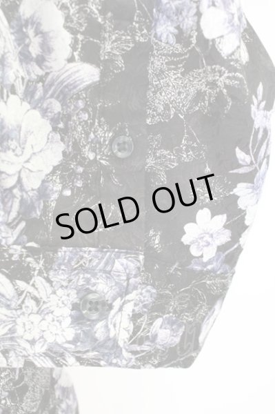 画像4: CIVARIZE / Cunningレース切り替えロングシャツ 46 ブラック T-25-09-11-011-CI-sh-YM-ZT220 (4)