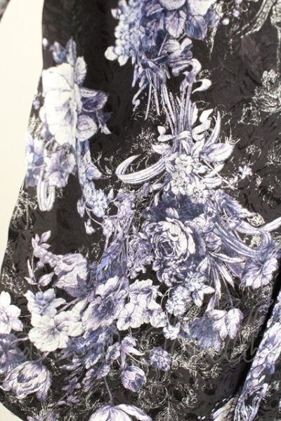 画像5: CIVARIZE / Cunningレース切り替えロングシャツ 46 ブラック T-25-09-11-011-CI-sh-YM-ZT