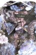 画像3: CIVARIZE / シースルーシフォンジャガードビッグローズシャツ F ブルー T-25-09-11-012-CI-sh-YM-ZT220 (3)