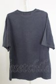 画像2: CavariA / ユーズドクルーネックTシャツ 44 ネイビー系 T-25-09-11-002-Ca-to-YM-ZT (2)