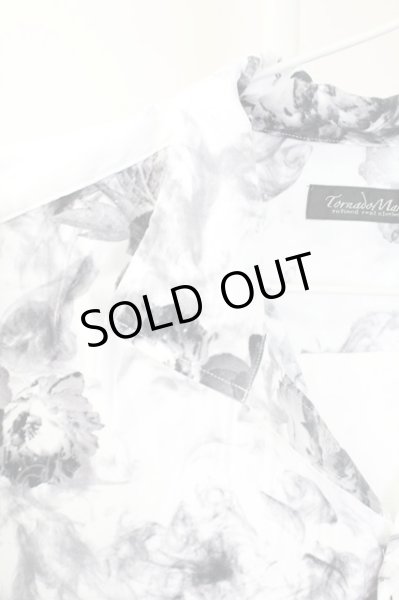 画像3: TORNADO MART / スモークフラワープリントシャツ LL ホワイト T-25-09-11-016-TO-sh-YM-ZT (3)