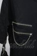 画像8: CIVARIZE / CraziestパンクロンT＆ボーダータンク2Pセット 44 ブラックｘパープル T-25-09-25-019-CI-to-YM-ZT (8)