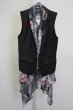 画像1: CIVARIZE / ジップアップナポレオンベスト 44 ブラック T-25-09-25-020-CI-to-YM-ZT (1)