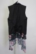 画像2: CIVARIZE / ジップアップナポレオンベスト 44 ブラック T-25-09-25-020-CI-to-YM-ZT (2)