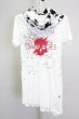 画像1: CIVARIZE / Filth オフタートルノースリーブ＆Tシャツ2P 44 ホワイト T-25-09-25-021-CI-ts-YM-ZT (1)