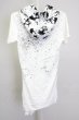 画像2: CIVARIZE / Filth オフタートルノースリーブ＆Tシャツ2P 44 ホワイト T-25-09-25-021-CI-ts-YM-ZT (2)