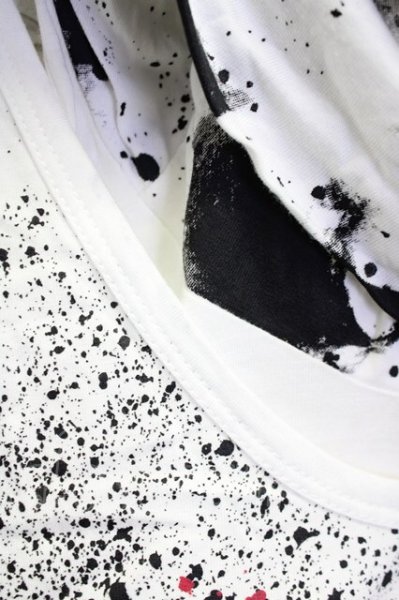 画像4: CIVARIZE / Filth オフタートルノースリーブ＆Tシャツ2P 44 ホワイト T-25-09-25-021-CI-ts-YM-ZT053 (4)