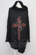 画像1: CIVARIZE / ボリュームネックカットソー F ブラック T-25-09-25-024-CI-to-YM-ZT (1)