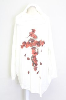 CIVARIZE / PIKOコラボスモークプリントシフォンカーディガン F