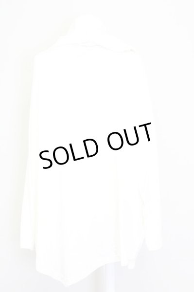 画像2: CIVARIZE / ボリュームネックカットソー F ホワイト T-25-09-25-025-CI-to-YM-ZT054 (2)