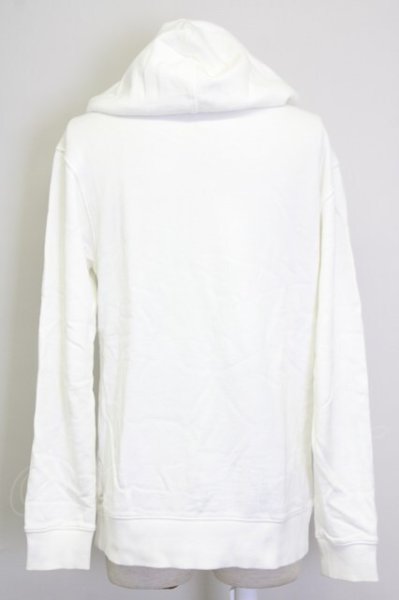 画像2: LOVELESS / メタリックロゴフーディー 1 ホワイト T-25-09-25-027-LO-to-YM-ZT054 (2)