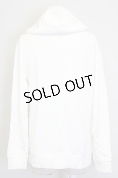 画像2: LOVELESS / メタリックロゴフーディー 1 ホワイト T-25-09-25-027-LO-to-YM-ZT054 (2)