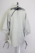 画像2: CIVARIZE / Exceed 7分袖レースアップライダースパーカー 44 グレー T-25-09-25-028-CI-to-YM-ZT (2)