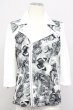 画像1: CIVARIZE / Sacrifice 7分袖切り替えポンチライダース 44 ホワイト T-25-09-25-030-CI-ja-YM-ZT (1)