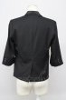 画像2: CIVARIZE / Method切り替えTR5分袖テーラードジャケット 44 ブラック T-25-09-25-031-CI-ja-YM-ZT (2)