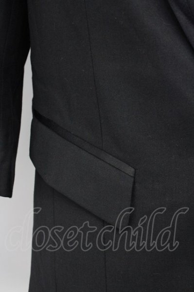 画像5: CIVARIZE / Method切り替えTR5分袖テーラードジャケット 44 ブラック T-25-09-25-031-CI-ja-YM-ZT053 (5)