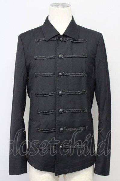 画像1: CIVARIZE / Chapel ナポレオンシャツジャケット 44 ブラック T-25-09-25-032-CI-ja-YM-ZT (1)