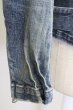 画像8: CIVARIZE / 汚し加工デニムライダースジャケット 44 インディゴ T-25-09-25-033-CI-ja-YM-ZT (8)