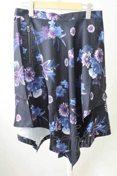画像1: CIVARIZE / 変形ラップスカート F ブラック T-25-09-25-034-CI-pa-YM-ZT (1)
