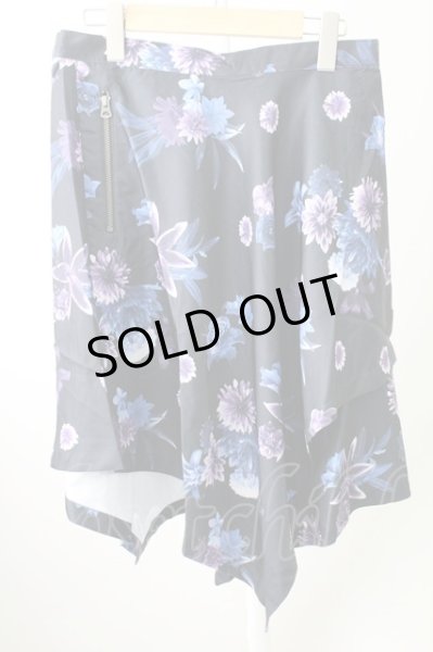 画像1: CIVARIZE / 変形ラップスカート F ブラック T-25-09-25-034-CI-pa-YM-ZT (1)