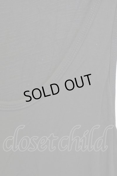 画像3: CIVARIZE / ドレープフェイクレイヤードタンクトップ 44 ブラック T-25-09-25-004-CI-to-YM-ZT056 (3)