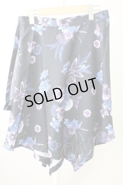 画像2: CIVARIZE / 変形ラップスカート F ブラック T-25-09-25-034-CI-pa-YM-ZT (2)