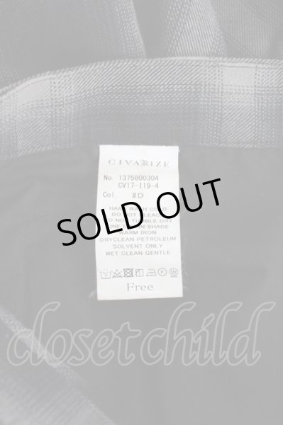 画像8: CIVARIZE / Wind 変形ラップスカート F ブラック T-25-09-25-035-CI-pa-YM-ZT (8)