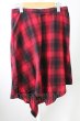 画像2: CIVARIZE / Wind 変形ラップスカート F レッド T-25-09-25-036-CI-pa-YM-ZT (2)