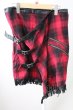 画像1: CIVARIZE / Fantomフリンジ付き巻きスカート F レッド T-25-09-25-037-CI-pa-YM-ZT (1)