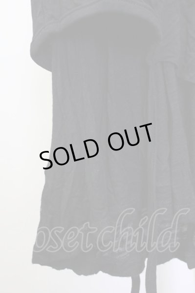 画像5: CIVARIZE / ドレープフェイクレイヤードタンクトップ 44 ブラック T-25-09-25-004-CI-to-YM-ZT056 (5)