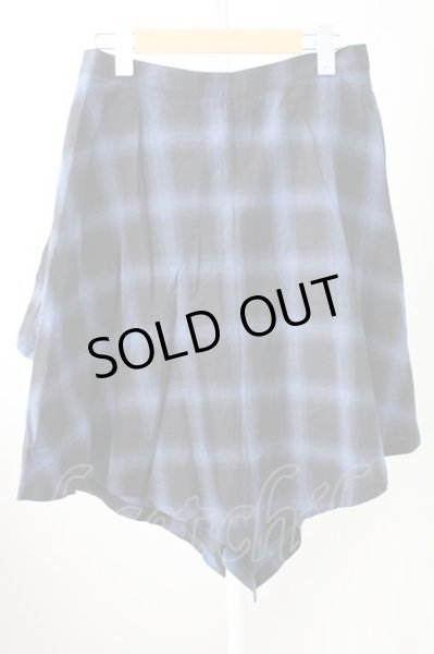 画像2: CIVARIZE / Wind 変形ラップスカート F ブルー T-25-09-25-038-CI-pa-YM-ZT140 (2)