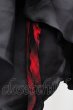 画像4: CIVARIZE / Raderレイヤードスカートパンツ F ブラックｘレッド T-25-09-25-039-CI-pa-YM-ZT (4)