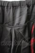 画像5: CIVARIZE / Raderレイヤードスカートパンツ F ブラックｘレッド T-25-09-25-039-CI-pa-YM-ZT (5)
