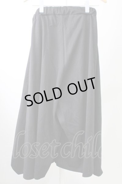 画像2: CIVARIZE / フレアワイドパンツ  ブラック T-25-09-25-042-CI-pa-YM-ZT (2)