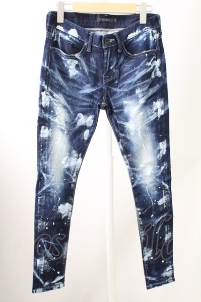 画像1: CIVARIZE / Notice パウダー加工スキニーデニムパンツ 42 インディゴ T-25-09-25-043-CI-pa-YM-ZT (1)