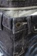 画像3: CIVARIZE / スパンコールリメイク加工スキニーデニムパンツ 42 インディゴｘパープル T-25-09-25-044-CI-pa-YM-ZT (3)