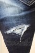 画像9: CIVARIZE / スパンコールリメイク加工スキニーデニムパンツ 42 インディゴｘパープル T-25-09-25-044-CI-pa-YM-ZT (9)