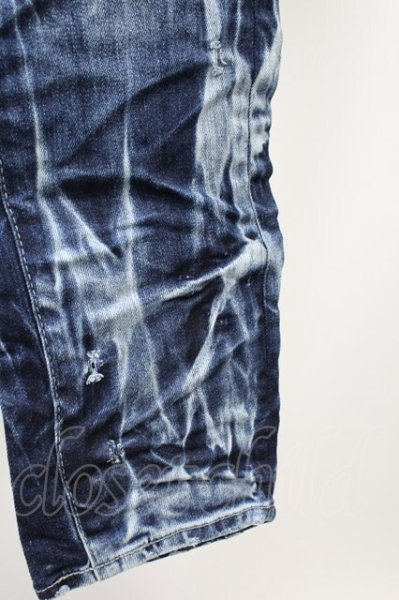 画像6: CIVARIZE / Stable イナズマ加工スキニーデニムパンツ 42 インディゴ T-25-09-25-045-CI-pa-YM-ZT048 (6)