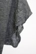 画像3: IFSIXWASNINE / BETTA/LUNGO アシンメトリーTシャツ 0（レディース） グレーxブラック T-25-09-25-007-IF-ts-YM-ZT (3)