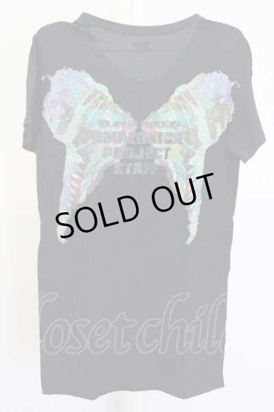 画像2: LGB / AMAZONICA PROJECT STAFF/HSC-CL/M Tシャツ【メンズ1】 1 ブラック T-25-09-25-008-LG-ts-YM-ZT (2)