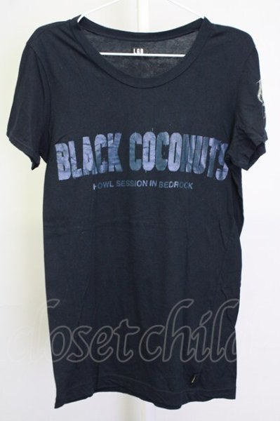 画像1: LGB / BLACK COCONUTS-2/HSC/M Tシャツ【メンズ1】 1 ブラック T-25-09-25-009-LG-ts-YM-ZT053 (1)