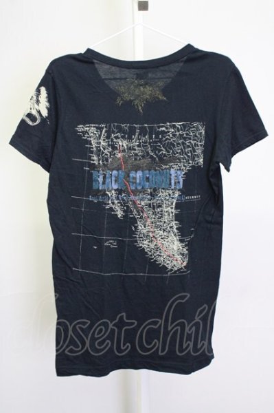 画像2: LGB / BLACK COCONUTS-2/HSC/M Tシャツ【メンズ1】 1 ブラック T-25-09-25-009-LG-ts-YM-ZT053 (2)