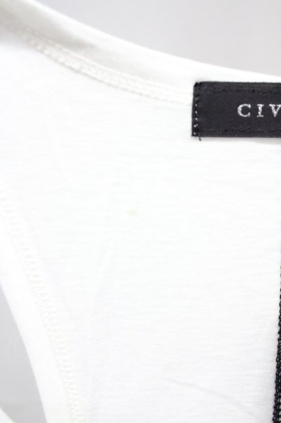 画像5: CIVARIZE / Launder 変形ロングタンクトップ 44 ホワイト T-25-09-25-001-CI-to-YM-ZT056 (5)