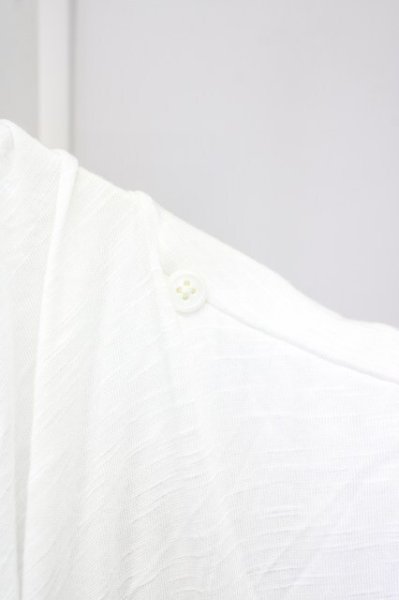 画像3: CIVARIZE / UNITEドレープTシャツ 44 ホワイト T-25-09-25-011-CI-to-YM-ZT053 (3)