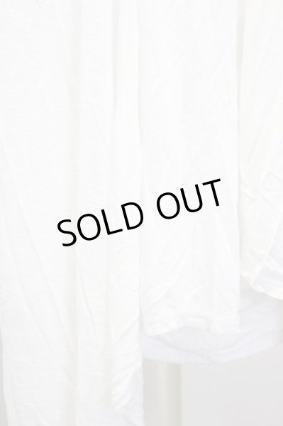 画像6: CIVARIZE / UNITEドレープTシャツ 44 ホワイト T-25-09-25-011-CI-to-YM-ZT053 (6)